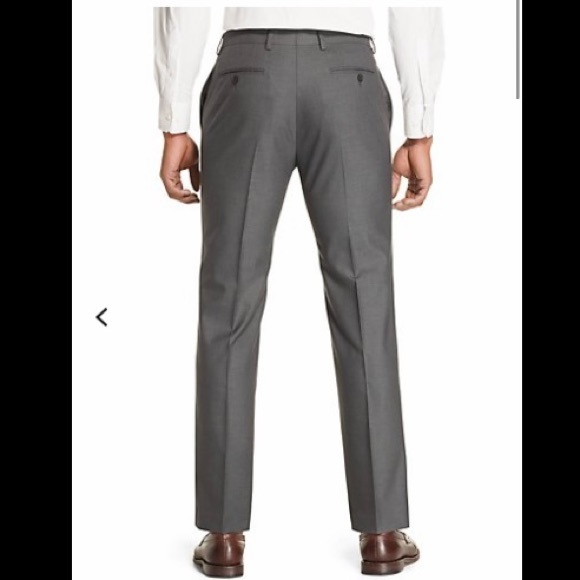 Van Hausen Flex Classic Fit Suit Pant Grey - Picture 3 of 7